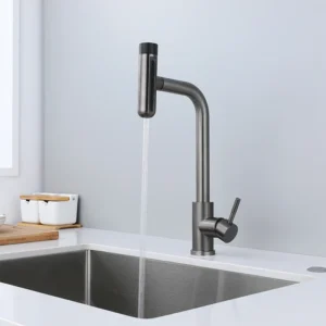 Robinets gris pour évier de cuisine