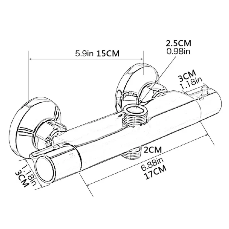 Mitigeur de douche thermostatique – Image 4