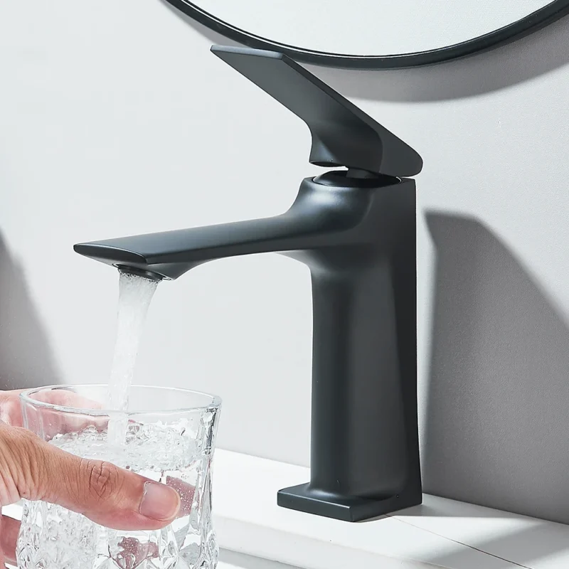 Robinet d'évier de salle de bain moderne – Image 5