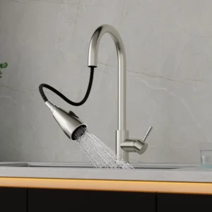 Mitigeur de cuisine avec douchette extractible