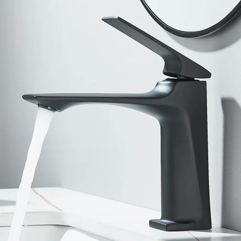 Robinet d'évier de salle de bain moderne – Image 4