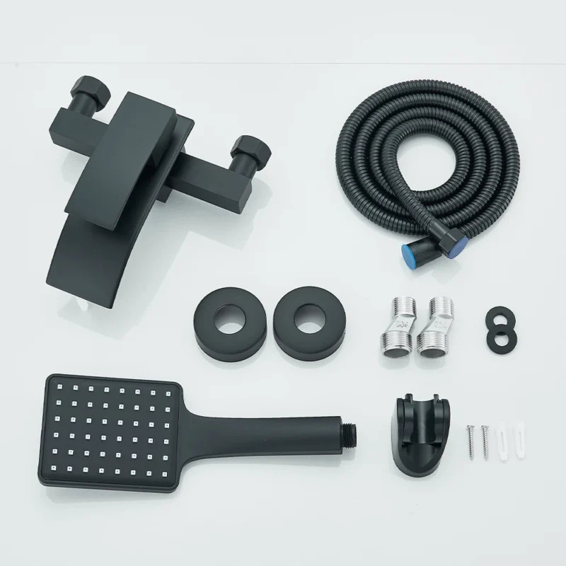 Robinet de baignoire cascade avec douchette – Image 6