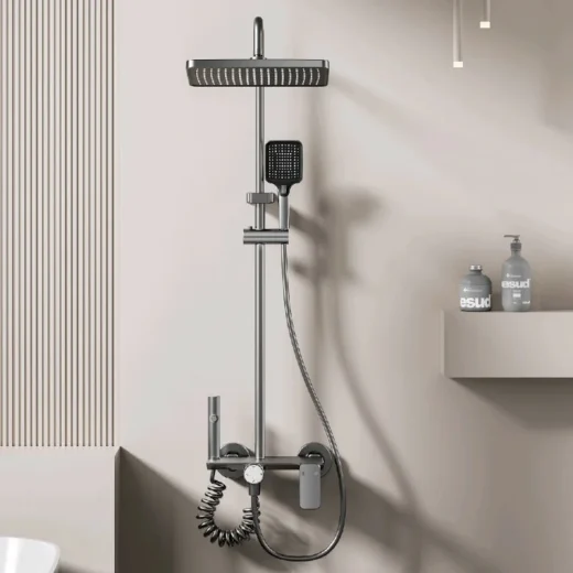 Robinet gris en finition Gun Gray-3079