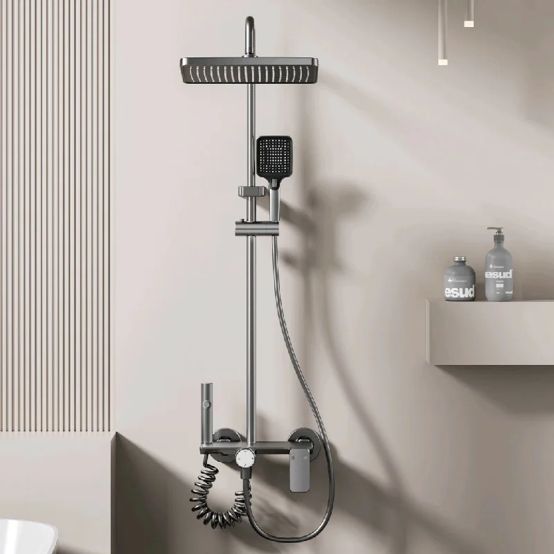 Robinet gris en finition Gun Gray-3079