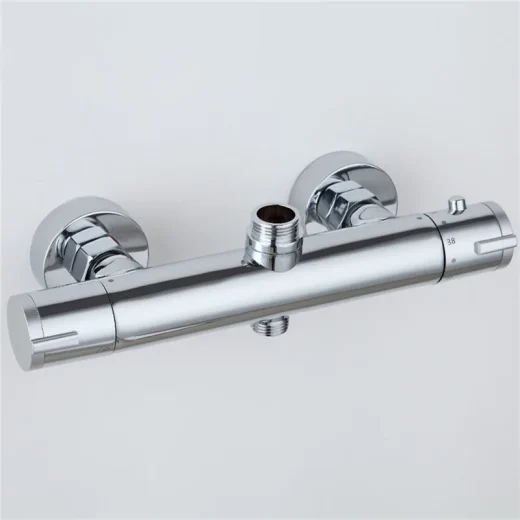Mitigeur thermostatique pour baignoire chromé